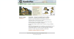 Desktop Screenshot of hambohus.no