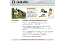 Tablet Screenshot of hambohus.no